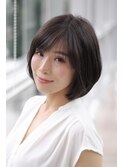 大人女性に似合う理想的シルエットのボブ/ミスエッセンス竹下