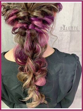 パレット 町田店(PALETTE) かわいいあみおろしアレンジ☆ 町田/町田駅/JR町田駅