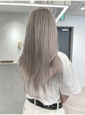パールホワイト☆【池袋.髪質改善.インナーカラー】