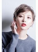 〈mielhair新宿〉大人　モード　ショートスタイル　イルミナ