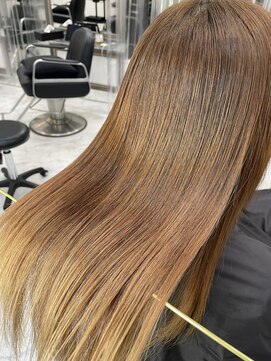 エスカーラ 表参道(THE ESCALA) @aidaman321/ゆるふわロング/センターパート/スイートAライン/