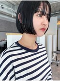 【CAF 照下 20代30代40代50代 ストレートボブ】