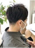 MEN'S HAIR &nbsp;センターパート　サイドパート　韓国マッシュ