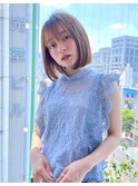 【ワンランク上のボブ】外ハネ切りっぱなしボブ【浦和】