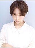 【渡辺】ショートグラデーションカラーペールベージュ