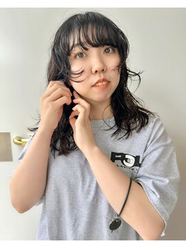 ラパンセノアール(LA PENSEE NOIR) レイヤーパーマ