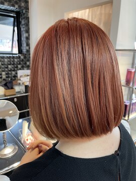 ブリング バイ スノードロップ 吉祥寺(BRING by Snowdrop) ウルフ/マチルダボブ/ピンクベージュ/インナーグレージュ/吉祥寺