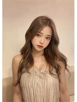 オリジンズヘアーセカンド 守谷店(Origins hair 2nd) 韓国風オンニヘア×ベージュカラー×BYKARTE TR