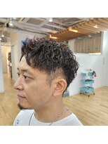 タスクヘアー(task hair)&nbsp;ケアツイストスパイラルパーマ×アップバングベリーショート