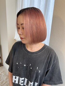 ココルアナ(coco luana) ペールピンク/ハイトーン/ケアブリーチ/髪質改善/学割