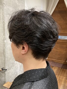 シルフィ(sylph) メンズパーマ　ニュアンスパーマ　ビジネスマンヘア