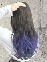 ヘアーデザイン グランツ 平成店(hair design Granz)&nbsp;グラデーション×ブルー×パープル
