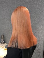 ペレ 栄店(PELE) デザインカラー/レイヤーカット/ウェットヘア/オリーブベージュ