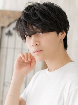 モッズヘア メン 新所沢店(mod's hair men) グレージュカラー×ニュアンスパーママッシュショートb新所沢