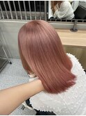 デザインカラー/レイヤーカット/ウェットヘア/オリーブベージュ