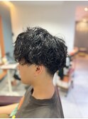 スパイラルパーマ