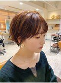 小顔似合わせカット愛されクールショート20代/30代40代50代/難波