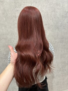 リースリー(Re.3 connecting beauty) ダメージレスカラー　韓国風ボルドーカラー