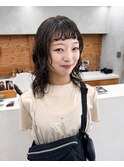 前髪 ミディアムレイヤー ミディアム レイヤー