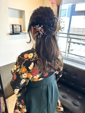 レオ(LEO) ハーフアップ