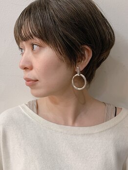 フレードミュート(FRADE mute)の写真/【浜町】ナチュラル×個性×ショートカットを叶えるお店。同じショートでも周りと差がつく。