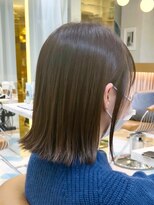 ロンドプランタン 恵比寿(Lond Printemps)&nbsp;メルティカラー似合わせカットウェーブミディアム縮毛矯正ボブ