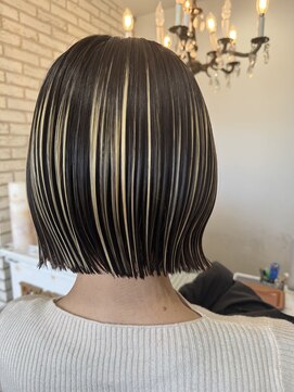 エトワール(Etoile HAIR SALON) 大人可愛いアゴライン切りっぱなし