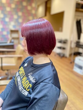 ツムギ(tsumugi HAIR DESIGN) Cut /Color /JET CUBE