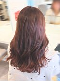 似合わせレイヤー/レッドブラウン/艶髪