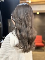 サクラ オモテサンドウ(SAKURA)&nbsp;ブリーチなしダブルカラー/グレージュヘア/透明感カラー/表参道