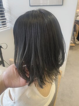 メイ 池袋(mei) オリーブグレー/アディクシーカラー/透明感カラー/ブリーチ無し