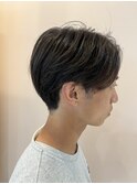 毛流れセンターパート