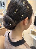 結婚式ヘアセット
