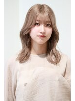 ステラ ヘア デザイン サロン(STELLA hair design salon)&nbsp;韓国ヘア×ミルクティーベージュ　A