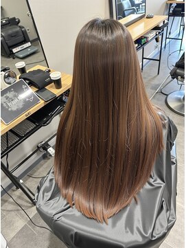 エレクシィ(ELEXY) 髪質改善ReLusterカラー ロングスタイル