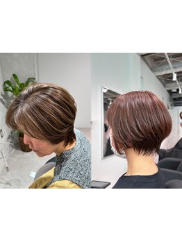 【大人のお洒落を応援し続けるサロン】自然に馴染む脱白髪染めは、デザイン性のあるスタイルも叶う！