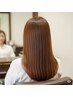 【ダメージしやすい方、している方、軟毛の方向け】酸性ストレート+カット