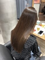 リーオオサカ(Lee Osaka)&nbsp;ブリーチなしカラー×ナチュラルブラウン/かれん