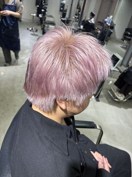 ゲームバイアランスミシー 心斎橋(GAME by Alan Smithee) デザイン／ダブルカラー／ケアブリーチ／エフェクトブリーチ