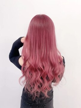 ラニシス ヘアー(Lanisis Hair) エクステピンクロングヘアー★