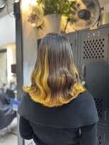 ヴァイス 渋谷店(VAICE)&nbsp;インナーカラー/推しカラー/イエロー