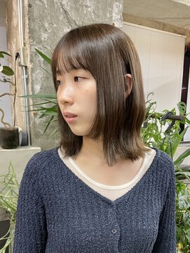 クオーレ(CUORE) chiffon brown×layer