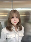 韓国艶カラー/美肌カラー/レイヤーカット