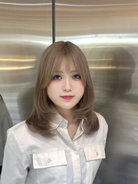 シー バイ ロンド 新宿(Sea by Lond) 韓国艶カラー/美肌カラー/レイヤーカット