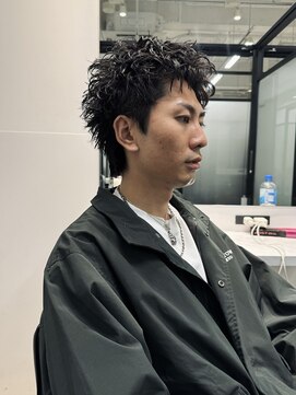 オルカ(ORCA) 短髪パーマ スパイキーショート ピンパーマ【五嶋響】