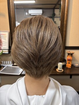 コネクト(Connect) 白髪ぼかしカラーグラデーションボブスタイル