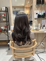 ティアレ(Tiare)&nbsp;コテ巻き風デジタルパーマ/セミロングレイヤー