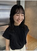 〈浅草 半個室〉スパイラルパーマ