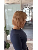ハロヘアー(halo hair) ハイトーンボブ