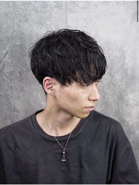 ヒロギンザバーバーショップ 神楽坂店(HIRO GINZA BARBER SHOP) 無造作マッシュ